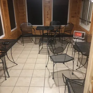 Smoking area