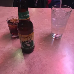 Cheap cheap drinks. Waiting for the grub, came for the Friday fish fry!!!