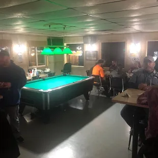 Back of bar