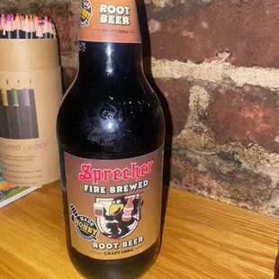 non alcoholic root beer, too :)