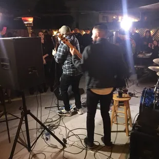 Here comes the bass! Hear the bass player get wicked!