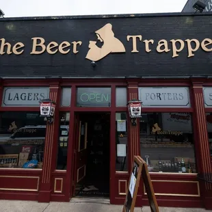 the front of the bar