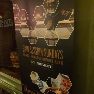 Bees Knees events and hours. Saturdays 2 to 5. Sundays 6pm to midnight.