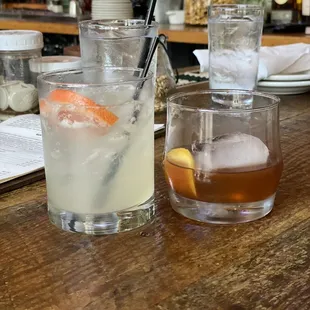 Margarita and the Grand Fashioned