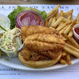 Crispy Haddock Sandwich