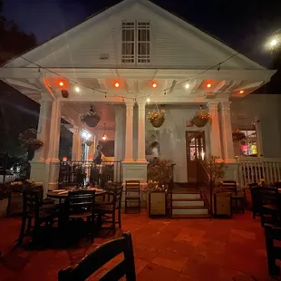 View from outdoor patio