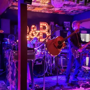 New Years Eve Band, Crown Watts on the beautiful stage!