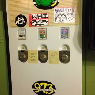 This kind of bar, always one of these.