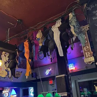 Interesting assortment of brassieres.....