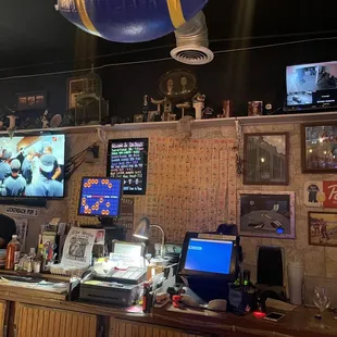The bar