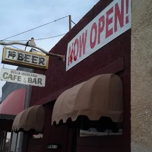 Now reopened under new owner and name, The Belle.