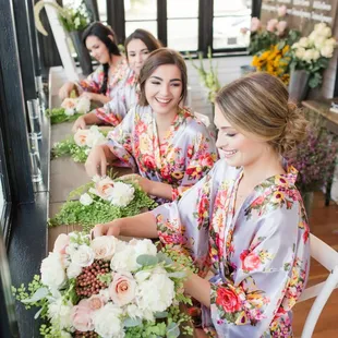 Wedding florals created by The Belle Rae