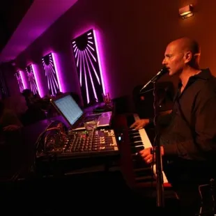 Joe Hite on the keys