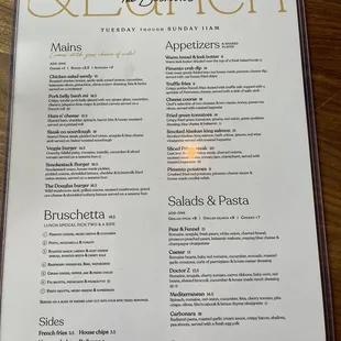 Lunch menu 12/2023