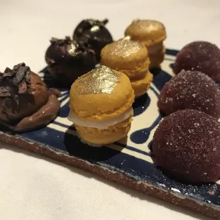 Complimentary dessert after our meal