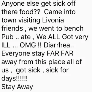 a list of drinks and drinks