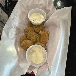 Fried pickles $7.95?