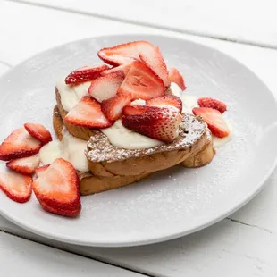 Our strawberry cheesecake french toast is an indulgent sweet treat that will make any day special.