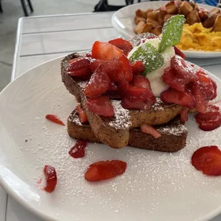 Strawberry Cheesecake French Toast Combo