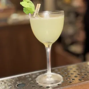 Working my way through the martinis...