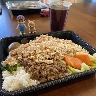 炸雞扒便當 fried chicken bento