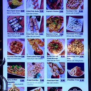 Food Menu