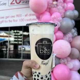 The Bep organic milk tea