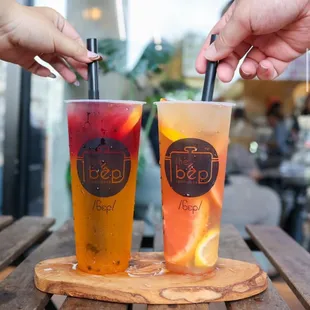 Jamaica sunrise ,organic fruit tea