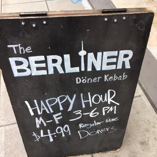 Happy Hour Special