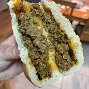 The taco meat Berrock.