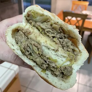 The classic Berrock. With ground beef and cabbage.