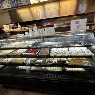 a variety of baked goods