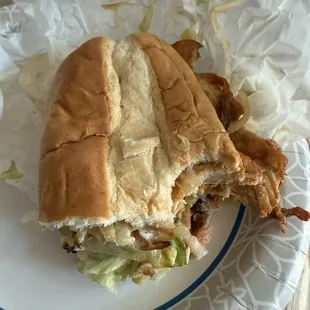 Grilled chicken breast sandwich