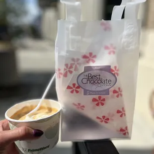 Affogato and truffles