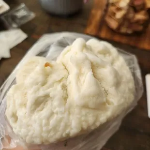 Steamed chicken bao