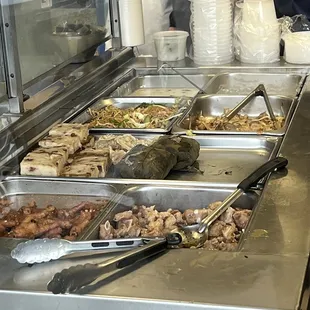 Some of the hot dim sum