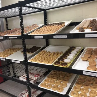 a variety of doughnuts