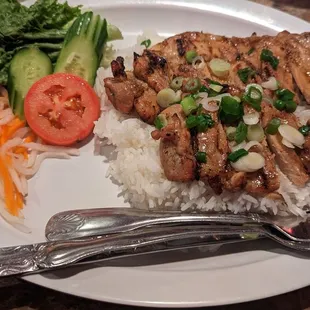 Grilled Chicken (77. Com Ga Nuong)