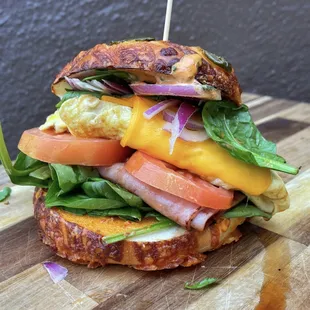 Breakfast bagel