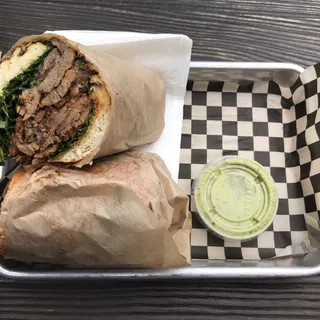 Tri-Tip Baguette Sandwich (Roast beef )