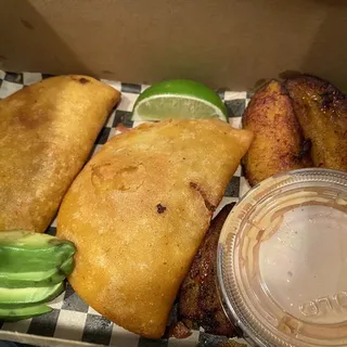 Home made COLOMBIAN EMPANADAS