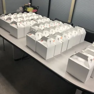 Box lunches choice one sandwich or salad