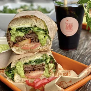 Roast beef cold coffee