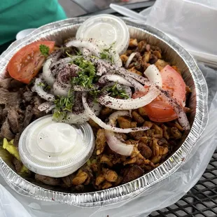 Mixed Shawerma platter