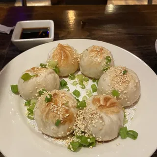 1. Pan-Fried Pork Buns (6pc)