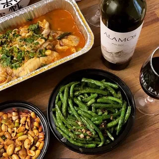 9. Dry Stir Fried String Beans