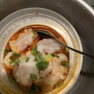 5. Pork Wontons In Chili Oil