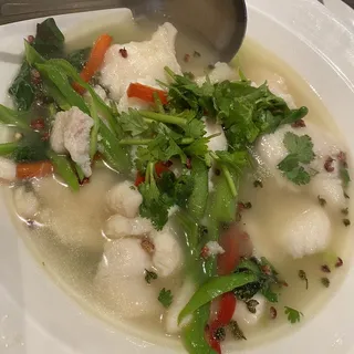 47. Fish In Spicy Green Peppercorn Broth
