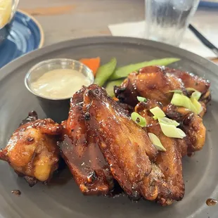 Molasses Brined Buffalo Wings