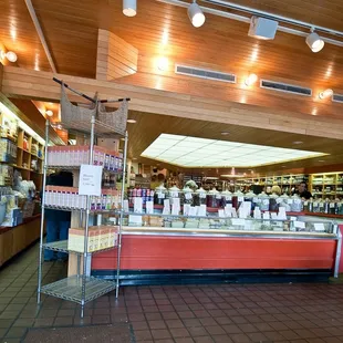 the inside of a store